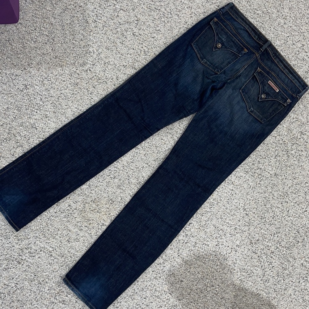 HUDSON JEANS SIZE 29/33 straight leg - Picture 9 of 10